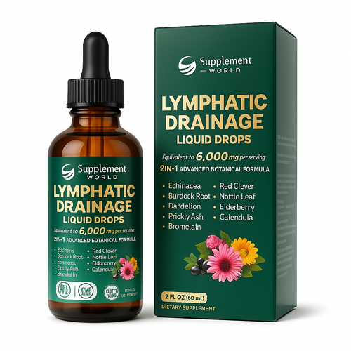 21-in-1 Lymphatic Drainage Drops — Immune & Daily Wellness