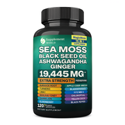 Sea Moss 16-in-1 Capsules – Immune, Energy, Digestion & Daily Vitality Support