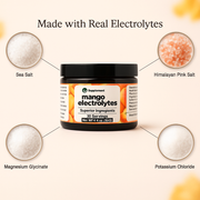 Mango Electrolytes Powder – Sugar Free Electrolytes with Himalayan Pink Salt for Daily Hydration