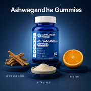 Ashwagandha Gummies with KSM-66 & Vitamin D – Calm, Stress Balance, Sleep & Focus Support
