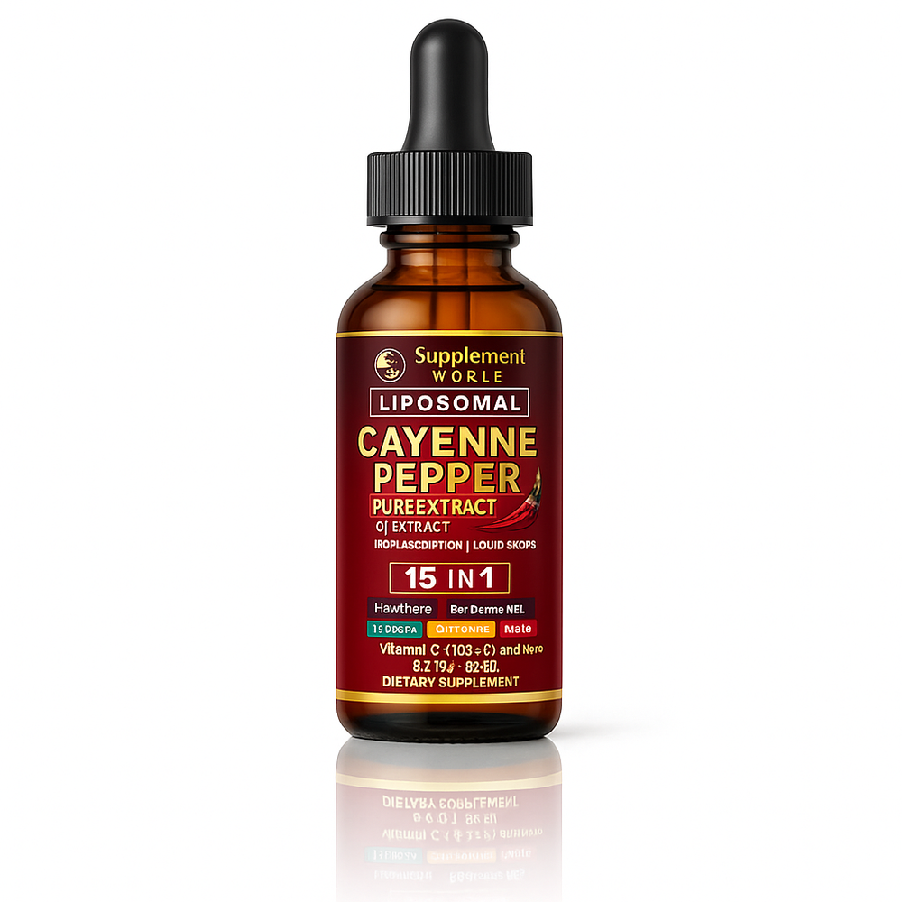 Liposomal Cayenne Pepper Liquid Drops
