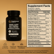 Himalayan All-in-One Capsules - Shilajit, Sea Moss & Ashwagandha