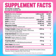 14-in-1 Multi-Type Collagen with Biotin, Keratin & Hyaluronic Acid - Hair, Skin & Nail Support