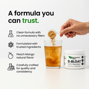 D-BLOAT – Daily Supplement for Bloating Relief & Water Retention Support – Peach Mango Flavor