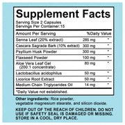 15-Day Herbal Cleanse Capsules — Liver & Digestive Support | Natural Detox Formula