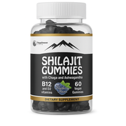 Shilajit Gummies with Chaga & Ashwagandha