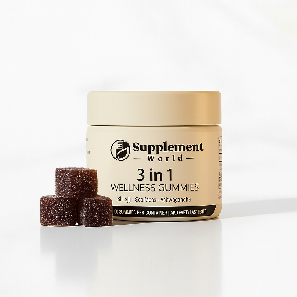3-in-1 Wellness Gummies – Energy, Vitality & Focus Support