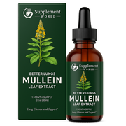 Mullein Liquid Drops with Chlorophyll – Support Clear Breathing, Lung Health & Respiratory Wellness