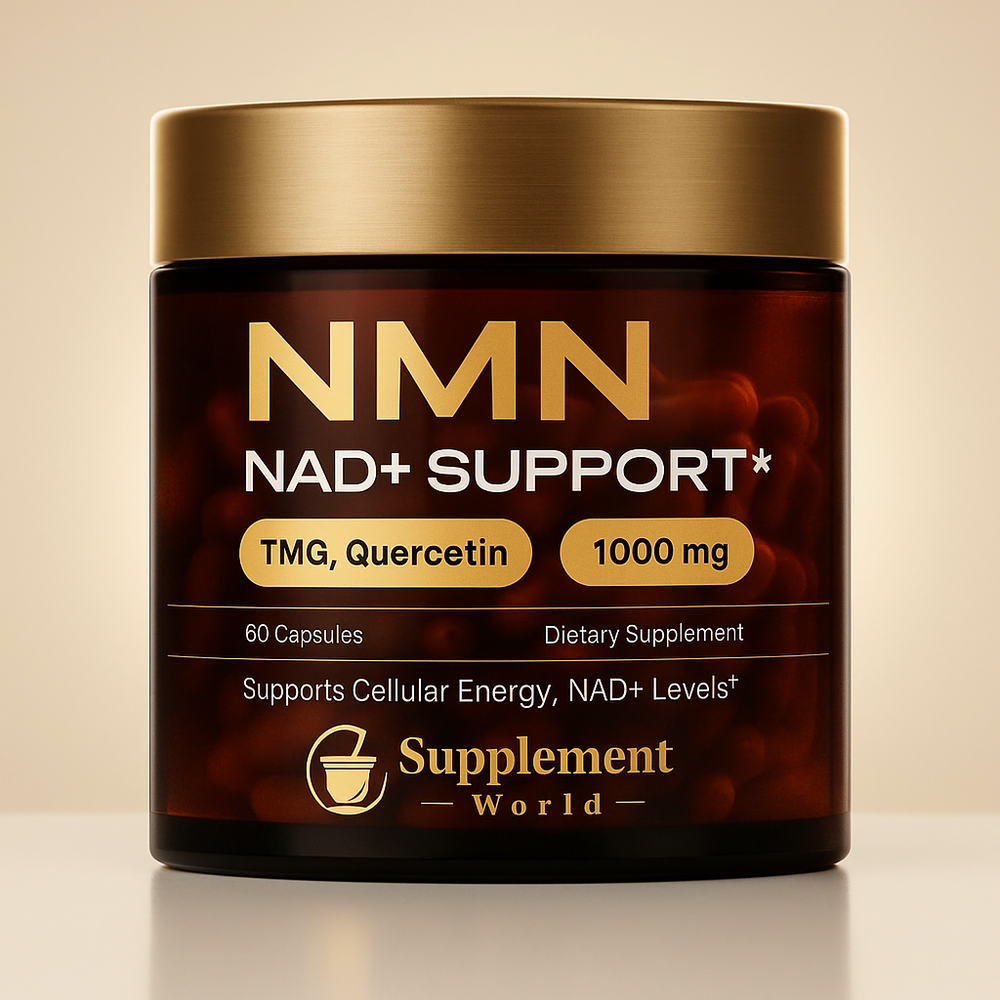 NMN NAD+ Support – 4-in-1 NAD Booster Supplement for Cellular Energy & Cognitive Support