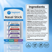 Essential Oil Inhaler Sticks 4-Pack