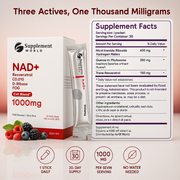 NAD+ Berry Flavor Drink Mix