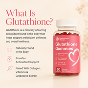 Glutathione Gummies with Marine Collagen – Skin Radiance, Hair & Nail Support
