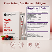 NAD+ Berry Flavor Drink Mix