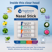 Essential Oil Inhaler Sticks 4-Pack