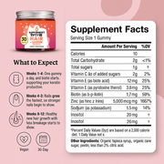 Ah-mazing Hair Biotin Gummies – 5000 mcg Biotin for Hair Growth, Skin & Nails Vitamins