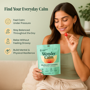Wonder Calm Mushroom Gummies – Stress, Mood & Focus Support