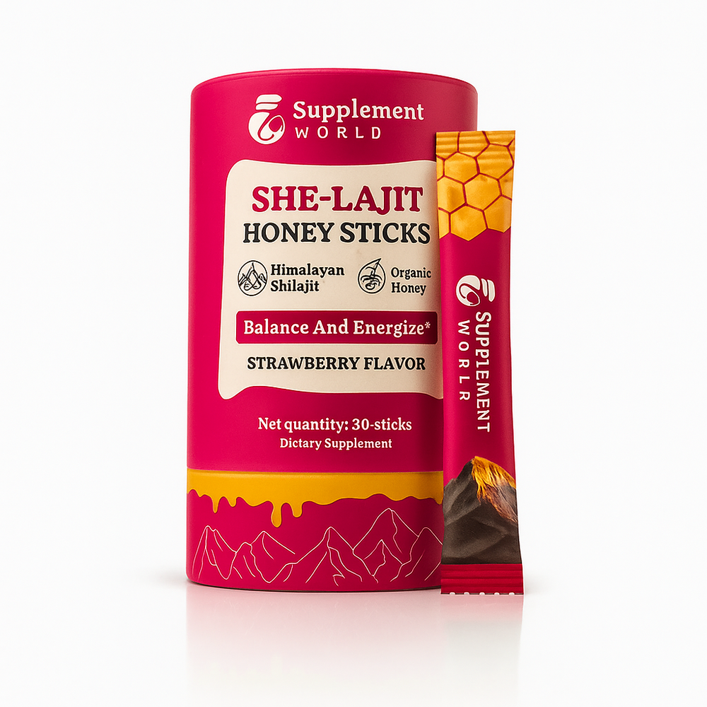 Women Multi-Mineral Honey Sticks - Shilajit, Shatavari & Saffron