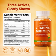 Vitamin C Gummies with Zinc & Echinacea