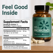 Digestive Health Probiotic with XOS Prebiotic, Tributyrin & Bifidobacterium – 60 Capsules