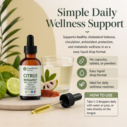 Citrus Bergamot Liquid Drops — Circulation & Antioxidant Support