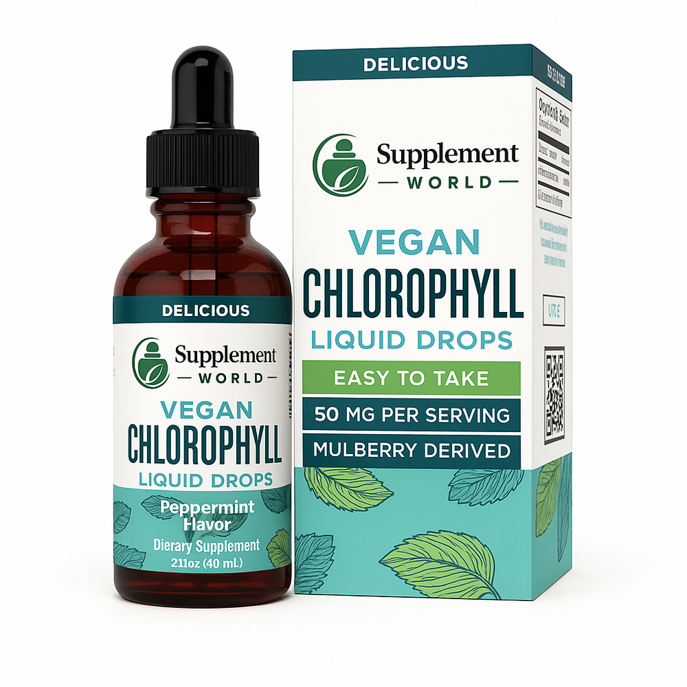 Vegan Chlorophyll Liquid Drops – Chlorophyll Liquid Supplement | Mulberry-Derived for Daily Wellness