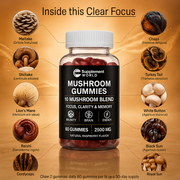 Mushroom Gummies 10-in-1 Blend