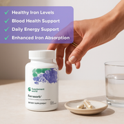 Ferrasorb Iron Complex – Iron Supplement with Bioavailable Bisglycinate & B Vitamins
