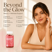 Glutathione Gummies with Marine Collagen – Skin Radiance, Hair & Nail Support