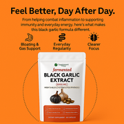 Fermented Black Garlic Extract for Digestive, Gut & Antioxidant Support