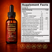 Liposomal Cayenne Pepper Liquid Drops