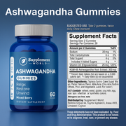 Ashwagandha Gummies with KSM-66 & Vitamin D – Calm, Stress Balance, Sleep & Focus Support
