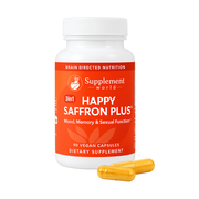 Happy Saffron Plus Capsules with Saffron, Curcumin & Zinc