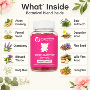 Women’s Multivitamin Gummies with Herbal Extract Blend – Berry Flavor, 60 Count