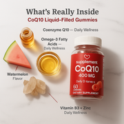 CoQ10 400 mg Liquid-Filled Gummies
