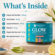 Glow Sea Moss & Pearl Powder Gummies – Skin Support & Radiance