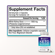Keto Carb Blocker Capsules – Carb Control & Metabolism Support