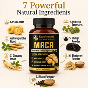 Premium 7-in-1 Maca Root Capsules