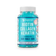 Biotin Collagen Keratin Gummies – Hair, Skin & Nail Support