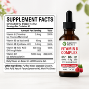 B-Vitamin Liquid Drops – Energy, Focus & Nervous System Support