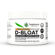 D-BLOAT – Daily Supplement for Bloating Relief & Water Retention Support – Peach Mango Flavor