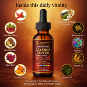 Liposomal Cayenne Pepper Liquid Drops