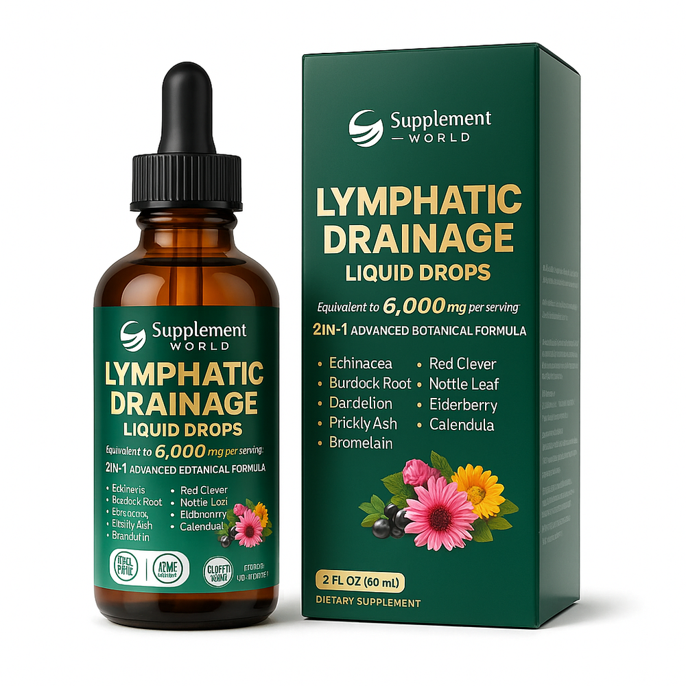 21-in-1 Lymphatic Drainage Drops — Immune & Daily Wellness