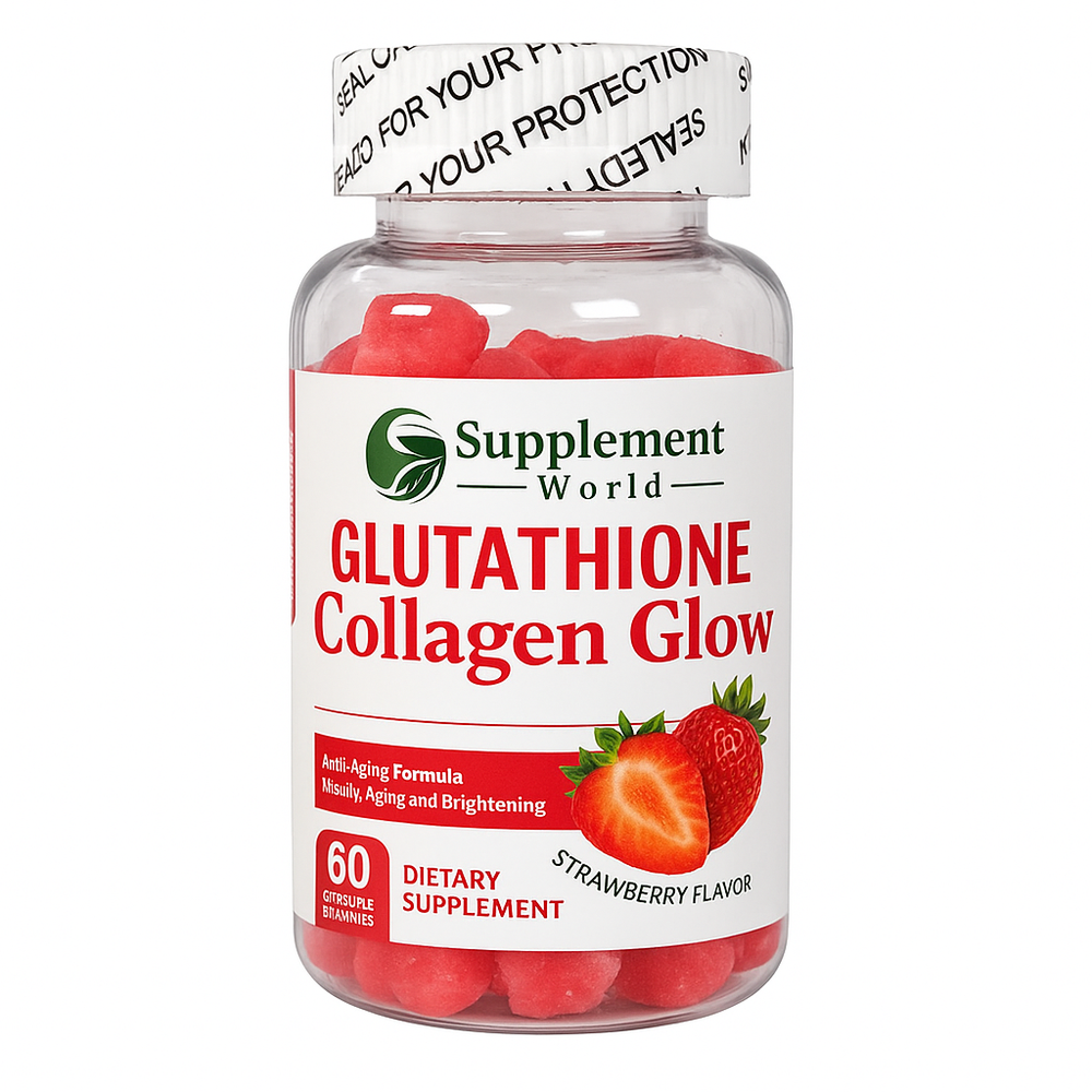 Glutathione Collagen Glow Gummies - Skin, Hair & Nail Support