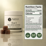 3-in-1 Wellness Gummies – Energy, Vitality & Focus Support