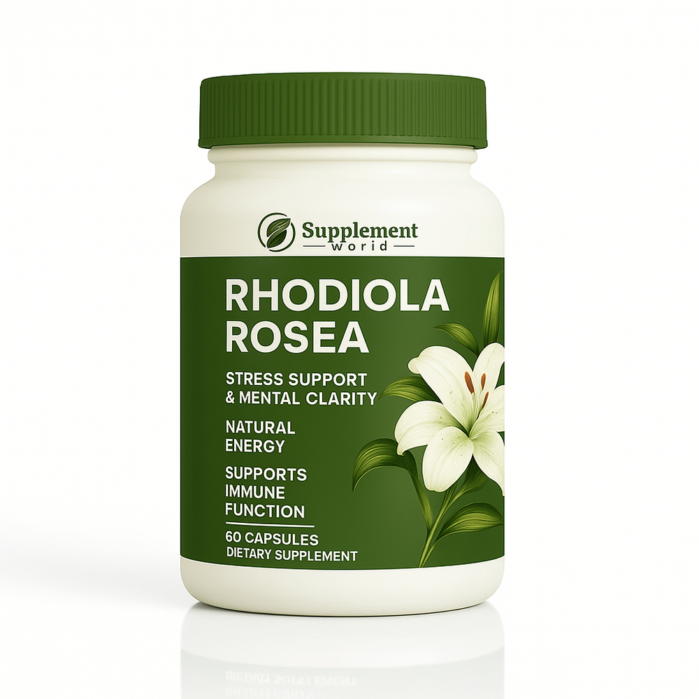 Rhodiola Rosea Capsules — Daily Adaptogen Blend
