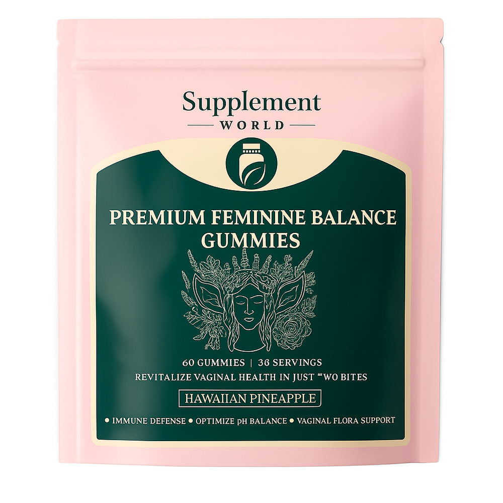 Feminine Balance Gummies – Intimate Wellness, pH & Freshness Support