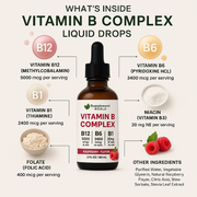 B-Vitamin Liquid Drops – Energy, Focus & Nervous System Support
