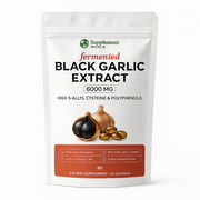 Fermented Black Garlic Extract for Digestive, Gut & Antioxidant Support