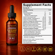 Liposomal Cayenne Pepper Liquid Drops