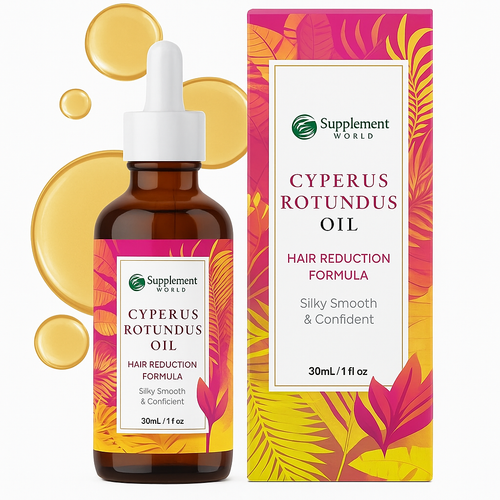 Cyperus Rotundus Oil for Natural Hair Reduction – 30ml